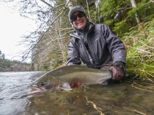 Read more about the article Olympic Peninsula Steelhead Fly Fishing Report – 3/9/14