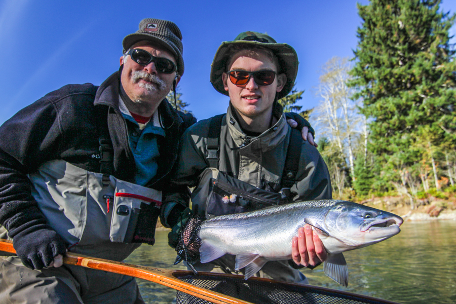 Fall Coho Salmon Fly Fishing - Forks Washington - Olympic Peninsula