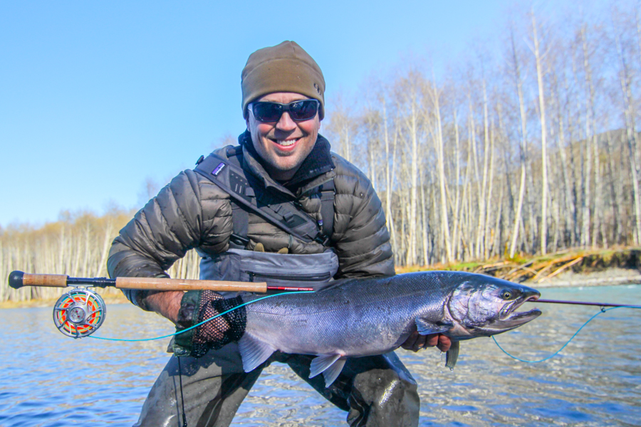 Fall Silver Salmon Fly Fishing - Forks Washington - Olympic Peninsula